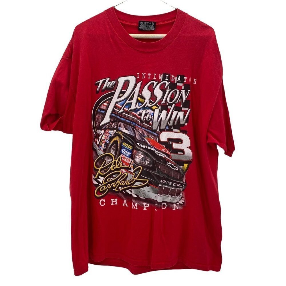 Chase Authentics Nascar Intimidator Tee Shirt Men's Size Large